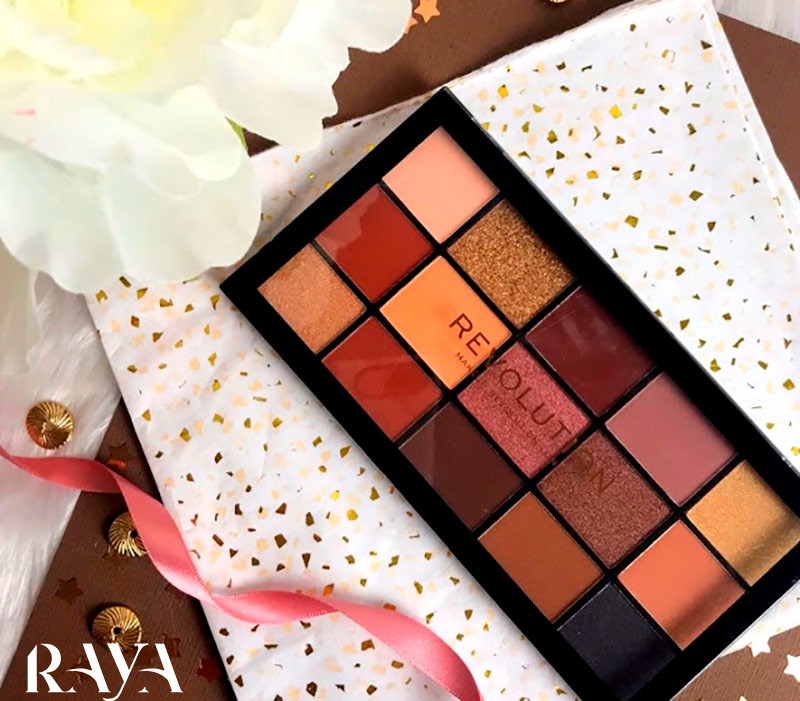 پالت سایه رولوشن ولوت رز Revolution Reloaded Palette Velvet Rose 